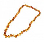 50cm Adult Baroque Amber Necklace